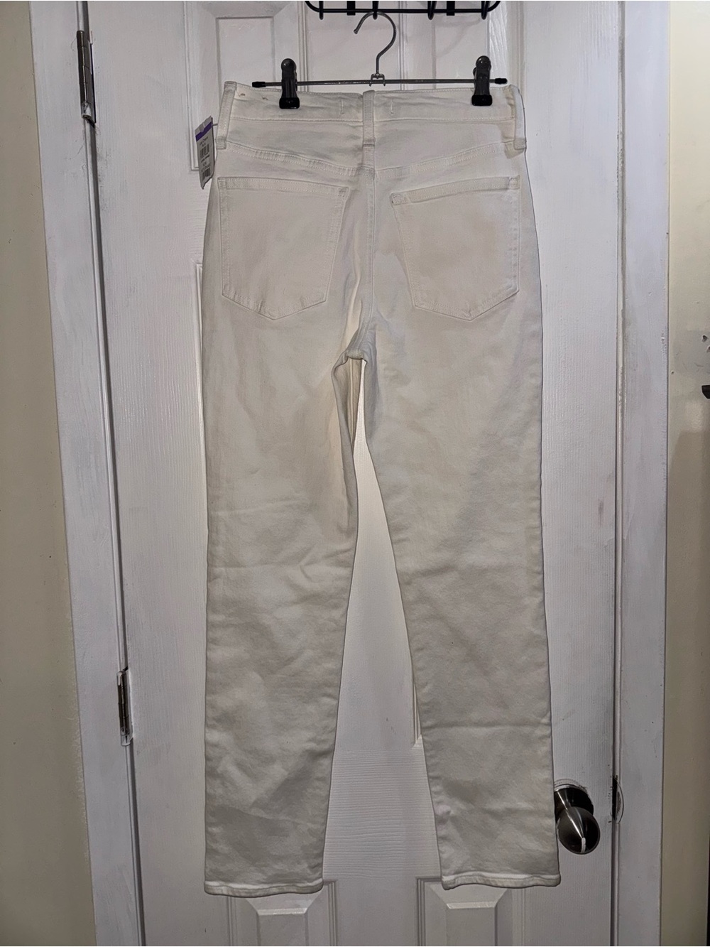 Madewell Jean Raw Hem White Denim Womens Size 23 Nwt - Picture 8 of 9